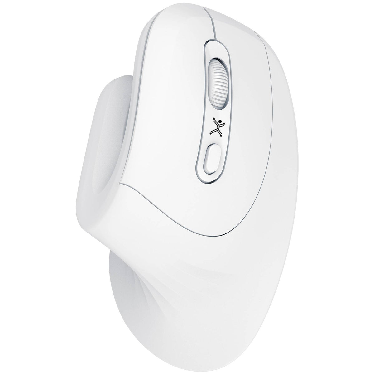 Raton Vertical Ergonómico 3200dpi Snouse — Blanco