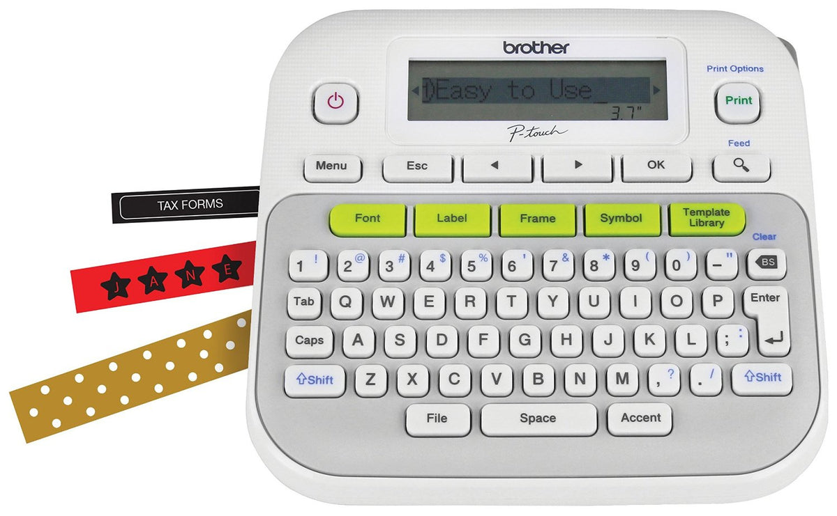 Rotulador Electrónico Brother P-Touch PT-D210 Inalámbrico Laminado Transferencia Térmica Manual/Escritorio