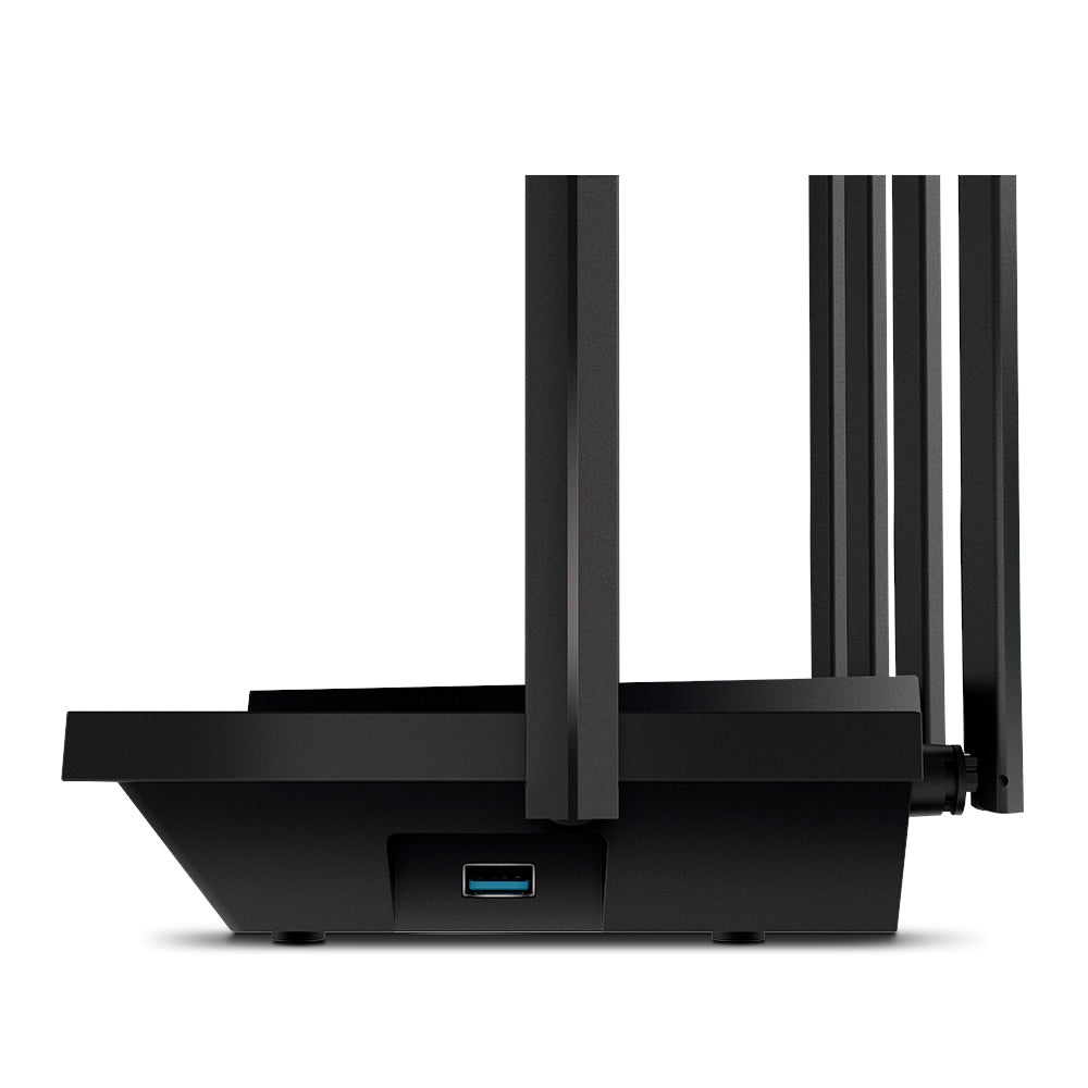 Router TP-LinkDual-Band Wi-Fi 6 574 Mbps at 2 4 GHz 4804 Mbps at 5 GHz 6× Antennas