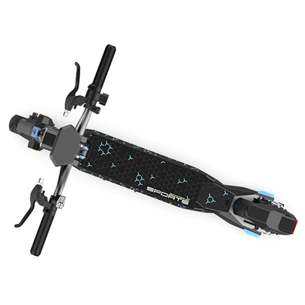 Scooter Eléctrico Stylos M3 Negro con — Azul