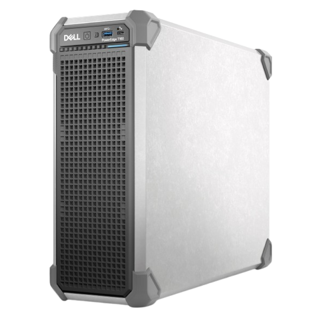 Servidor Dell T160 Intel Xeon 6 Performance 6333P 3.1G 6 16GB 480GB SSD SATA iDRAC9 Enterprise Basic NBD 1Y