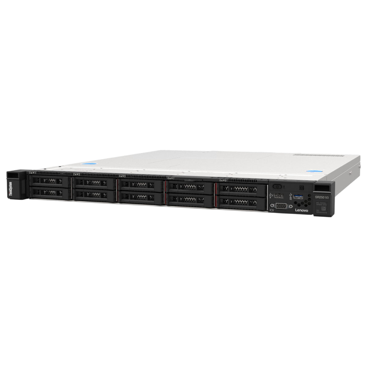 Servidor Lenovo SR250 V3 1xIntel Xeon 6353P 8C 2.7GHz 65W 1x16GB 1Rx8 RAID 545-8i PCIe Gen4 12Gb Adapter 2x800W