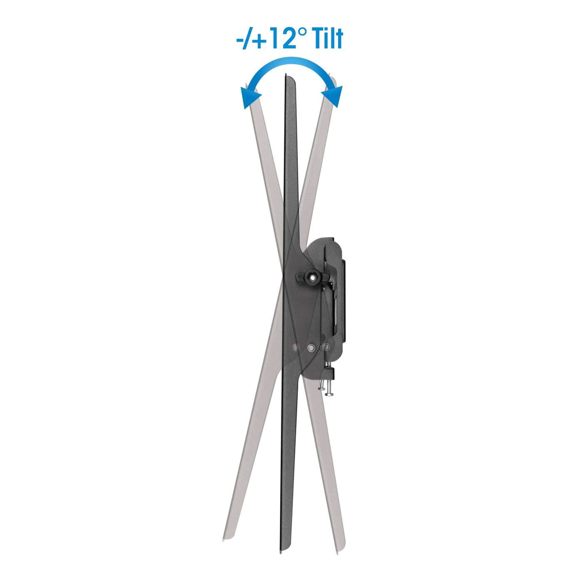 Soporte Manhattan Pared para TV 37" a 70" Ajuste Vertical Color Negro
