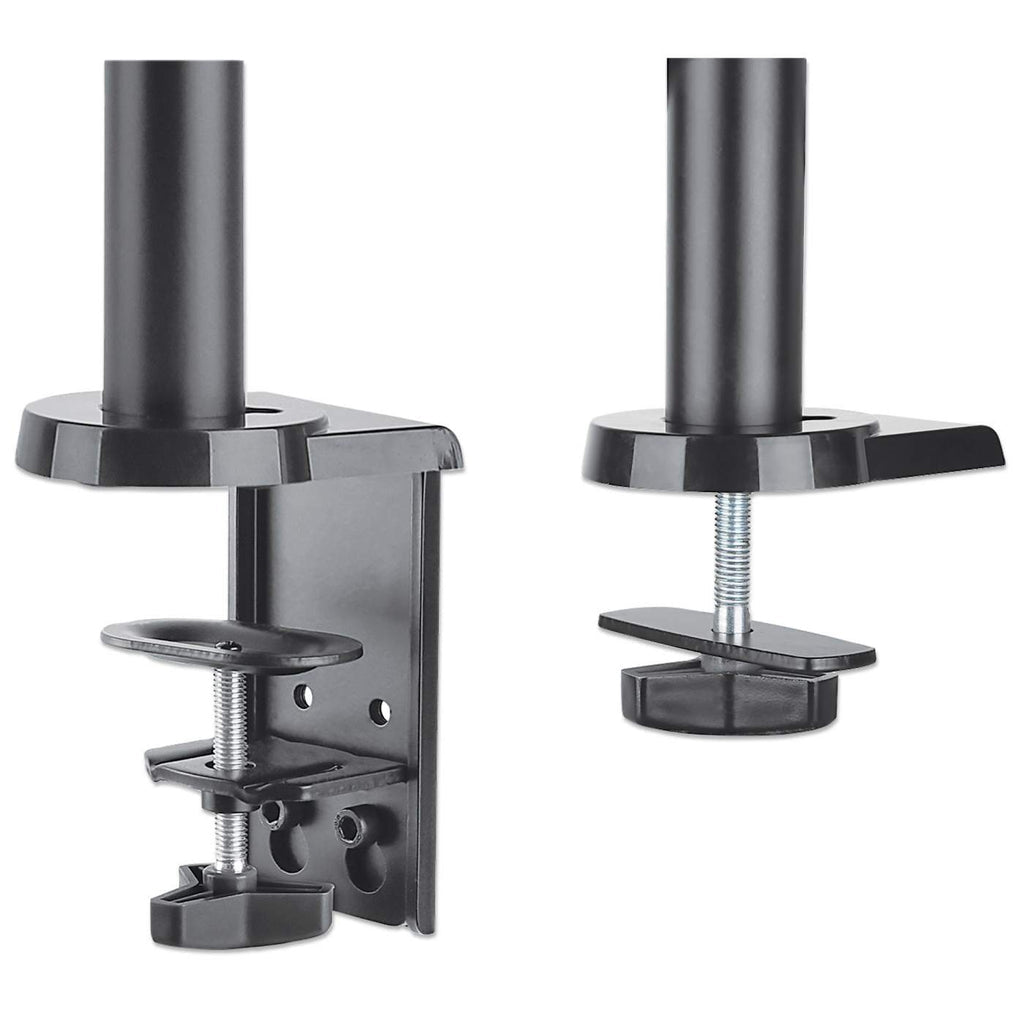 Soporte Monitor Manhattan Universal para 2 Monitores 17" a 32" Pistón Gas Hasta 8 Kg