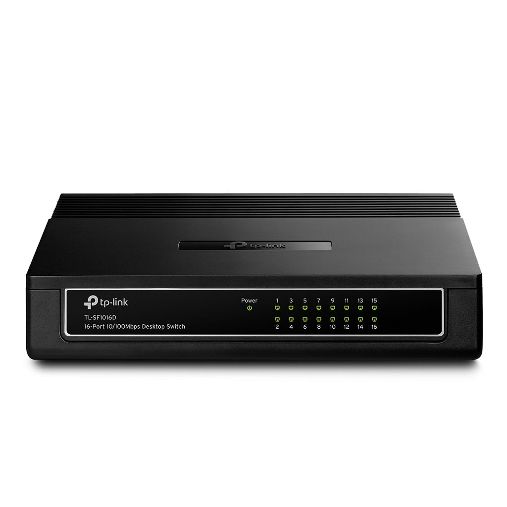 Switch de Escritorio TP-Link con 16 Puertos Fast Ethernet 8
