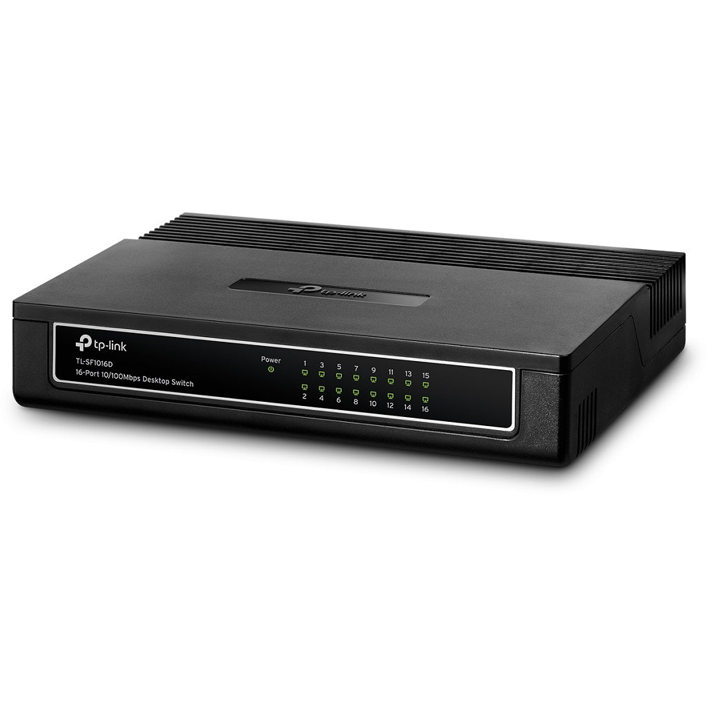 Switch de Escritorio TP-Link con 16 Puertos Fast Ethernet 8
