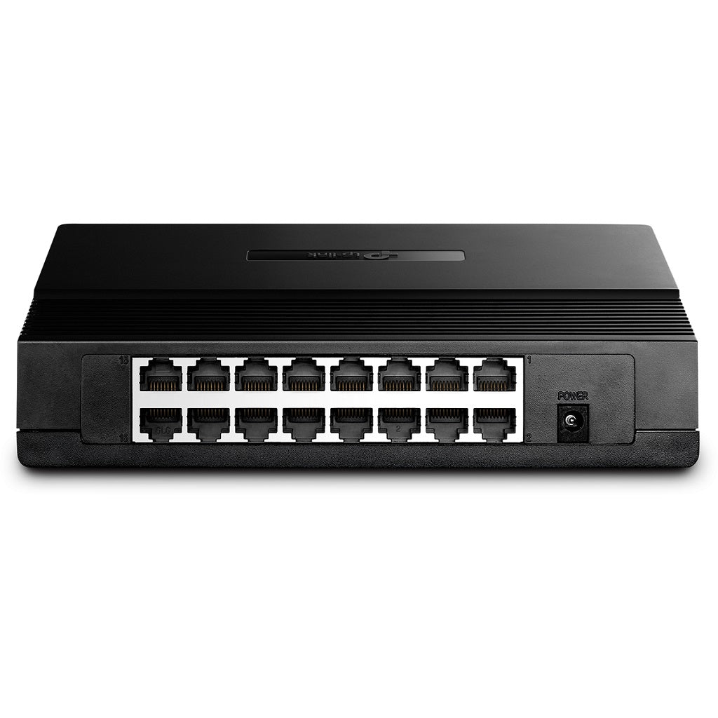 Switch de Escritorio TP-Link con 16 Puertos Fast Ethernet 8
