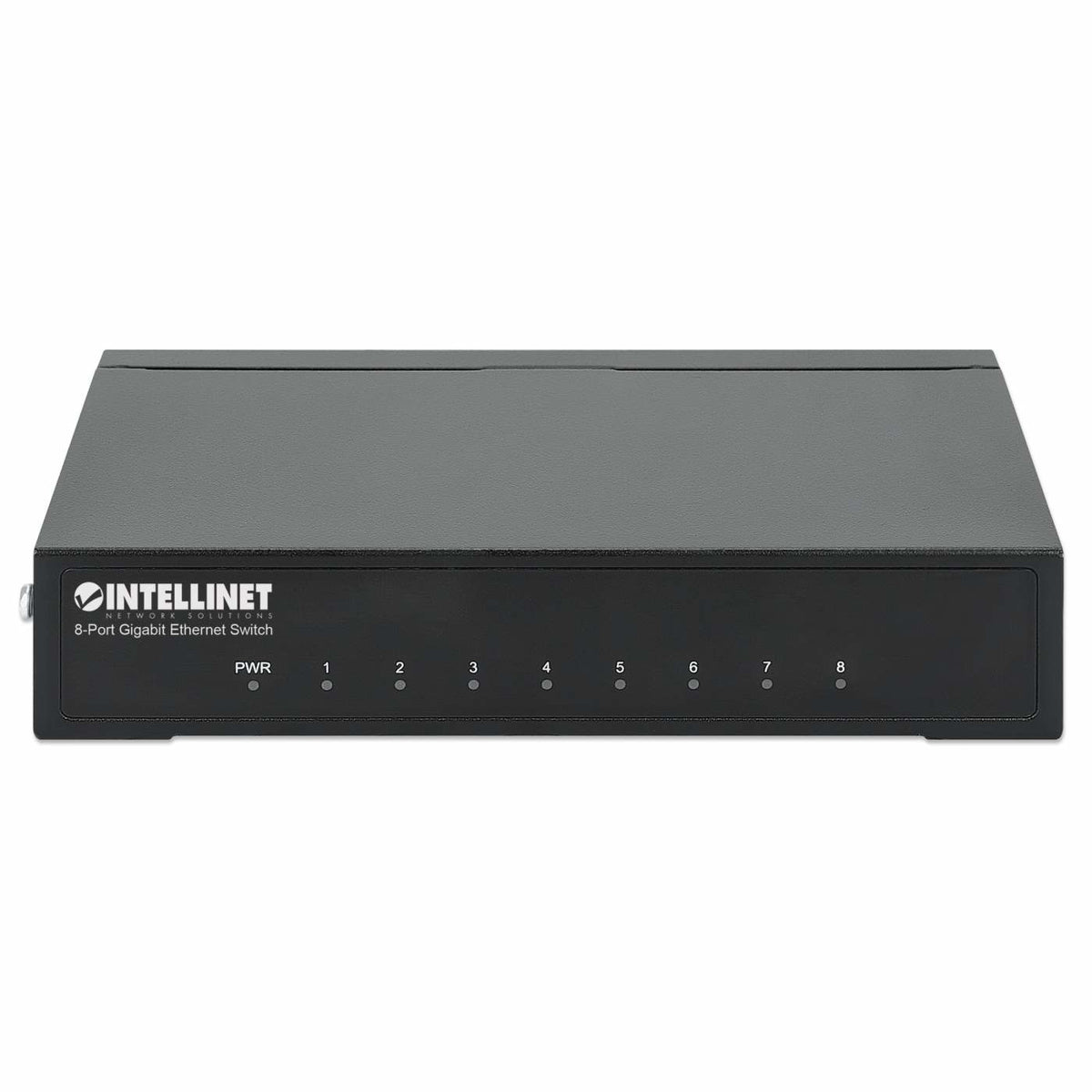 Switch Intellinet Escritorio Ethernet Gigabit 8 Puertos Color Negro