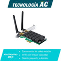 Tarjeta Dual Band PCI-Express TP-Link Archer T4E