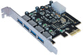 Tarjeta PCI Express USB Manhattan 152891