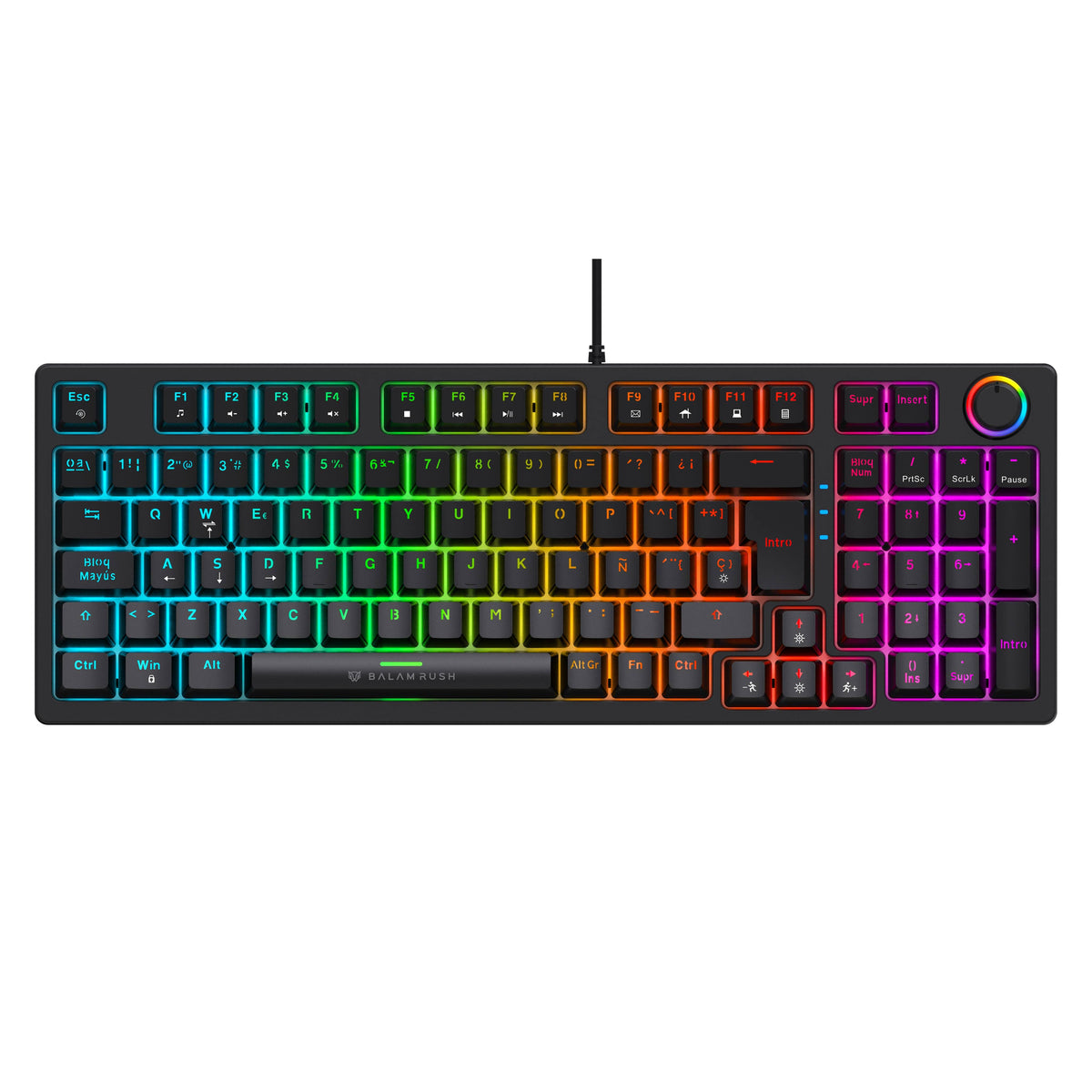 Teclado Gamer Balam Rush GK777