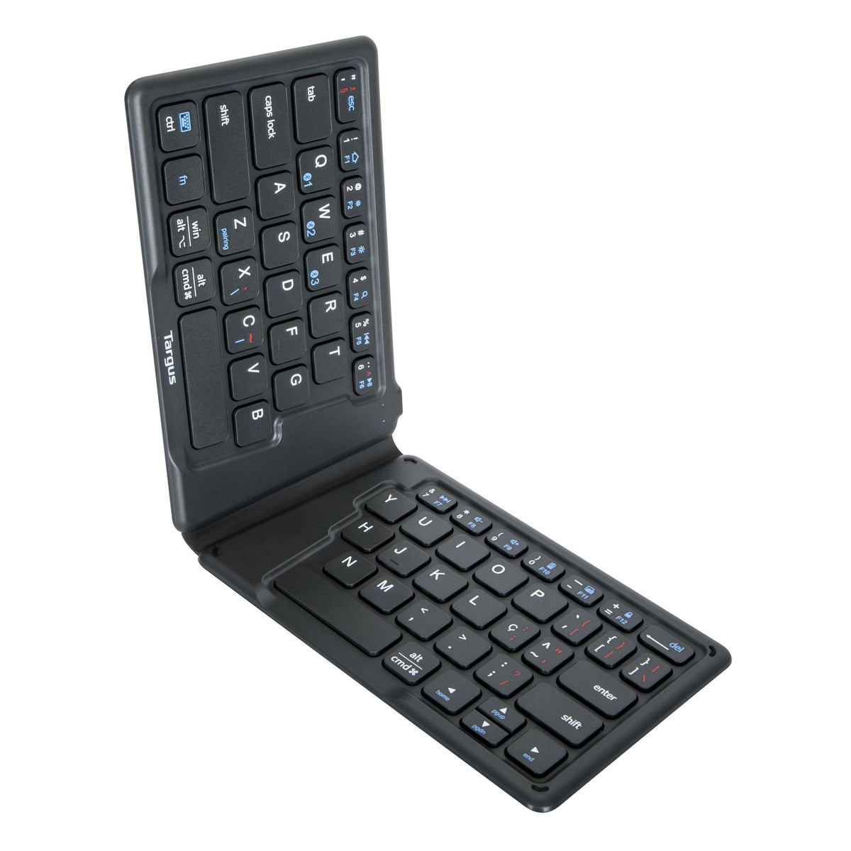 Teclado Targus Inalámbrico Plegable Ergonómico USB Color Negro