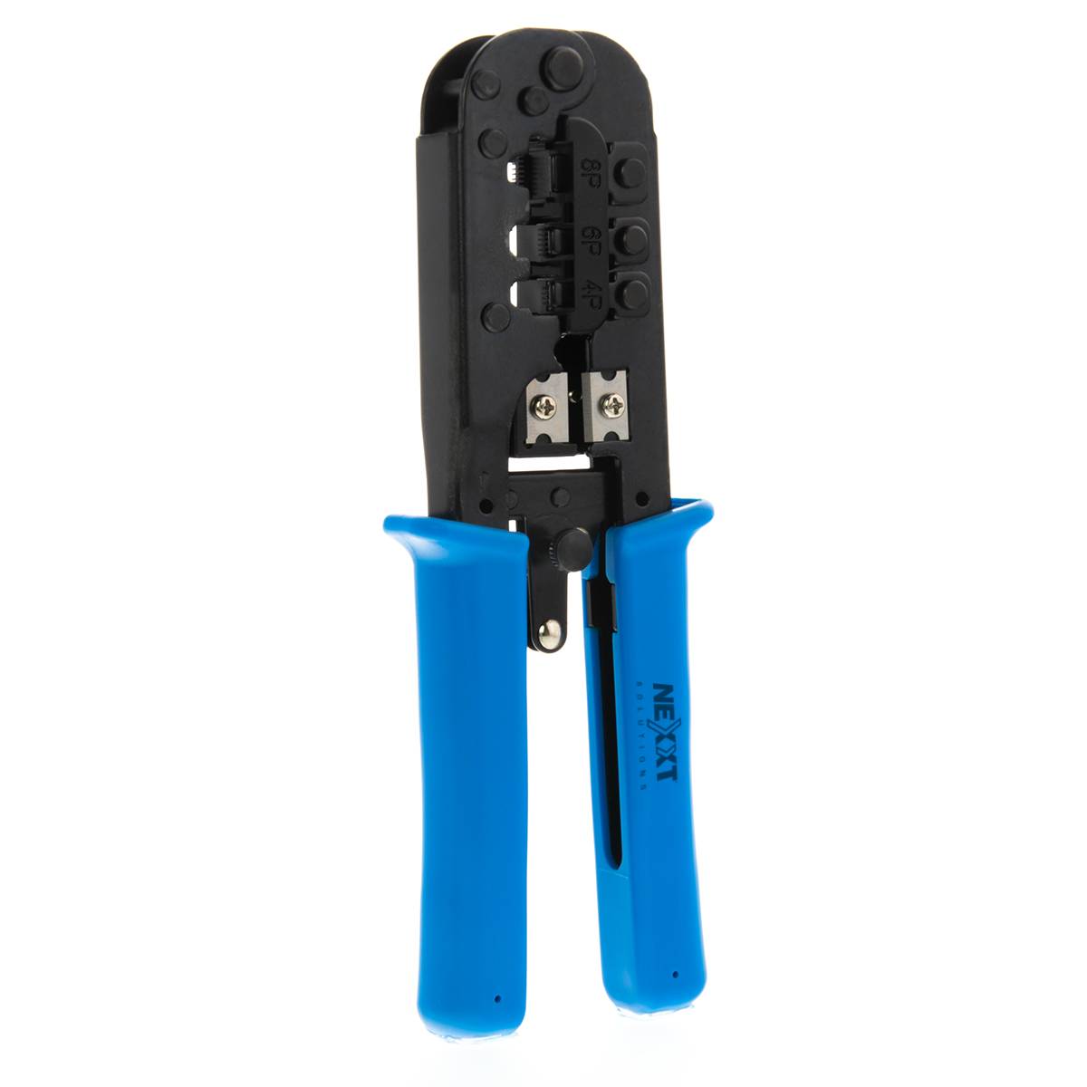 Tenaza Modular Nexxt Solutions con Prensa Terminal Pro-3 (8P8C/RJ45 - 6P6C/RJ12 - 6P4C/RJ11 - 6P2C - 4P4C - 4P2C)
