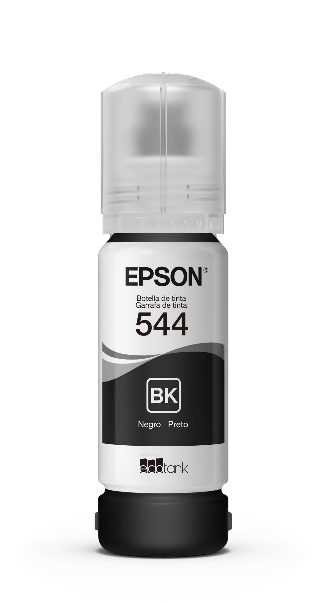 Tinta Epson T544-AL 65ml EcoTank L110/L3110/L3150/L5190 Color Negro
