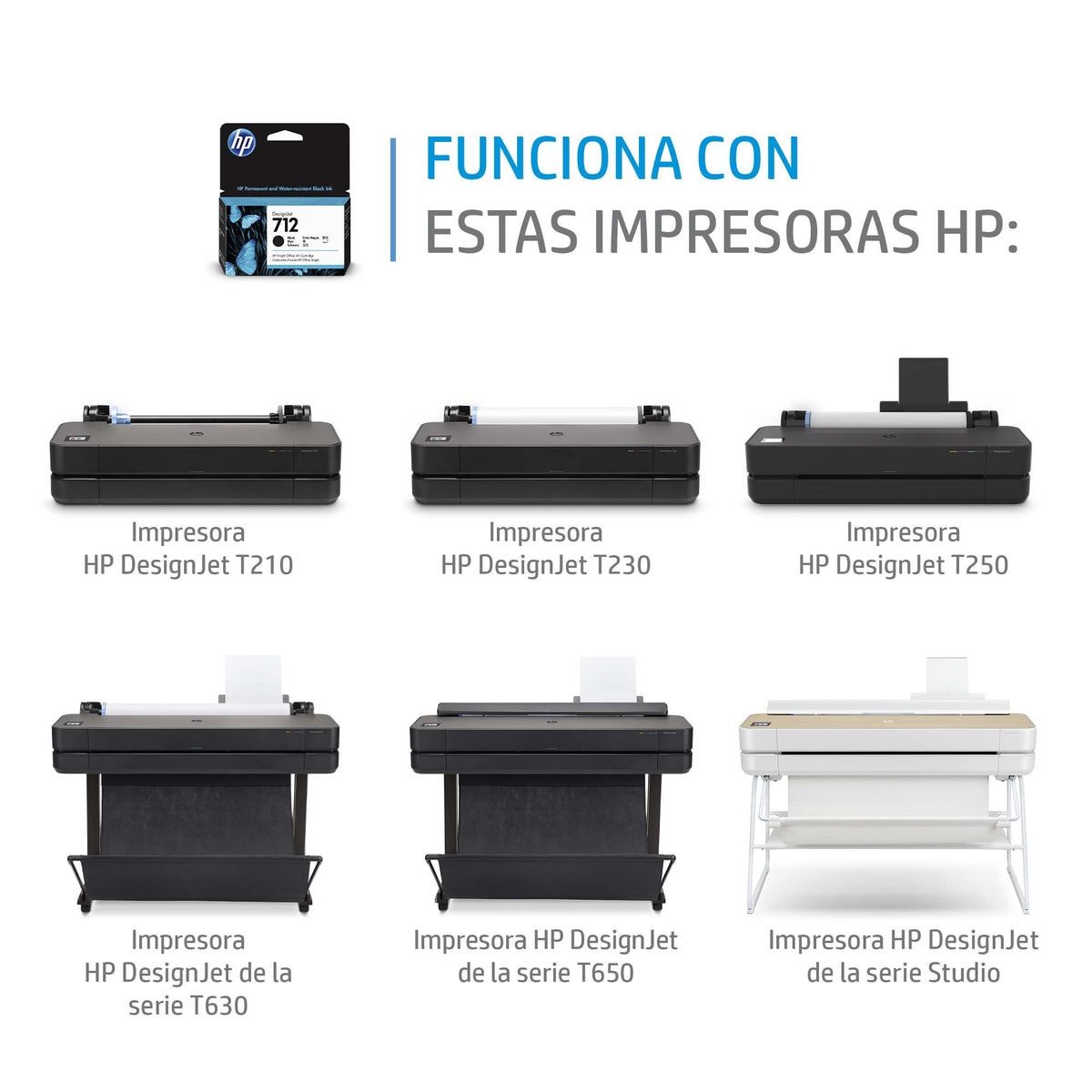 Tinta HP LF DesignJet 712 29ml Color Magenta