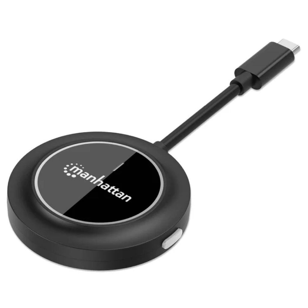 Transmisor Inalámbrico de Video Manhattan USB-C 1080p