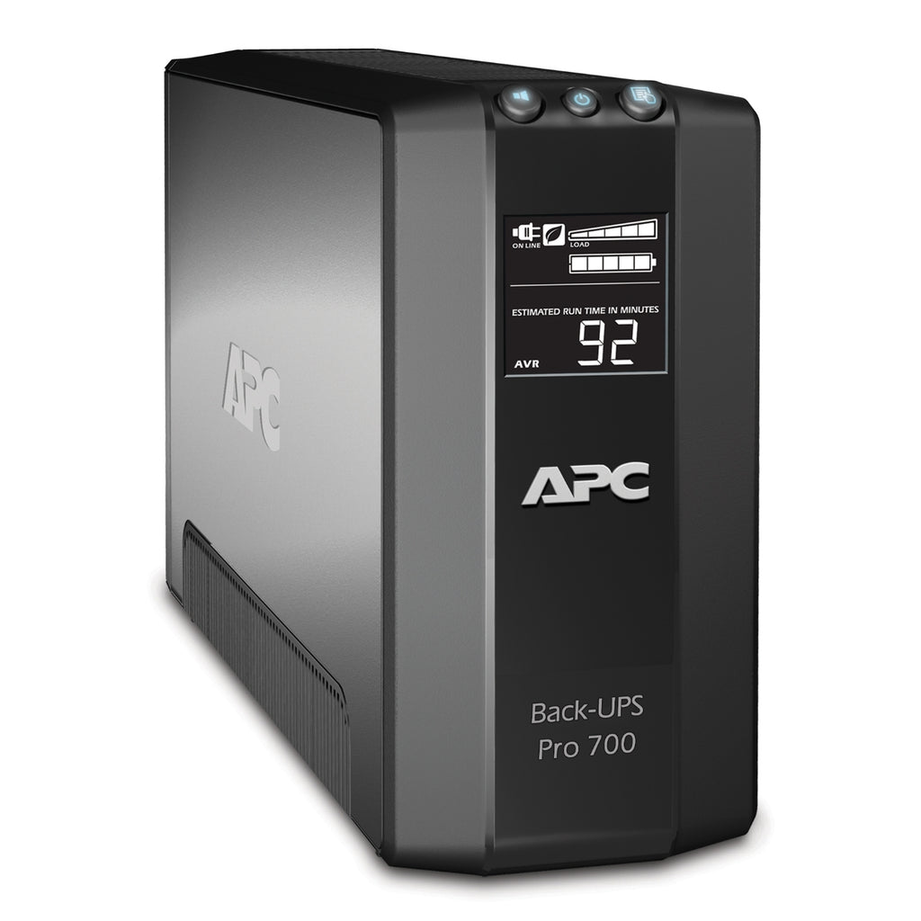 UPS APC Pro 700VA/420W 120V Batería Repuesto Ahorro de Energía 6 Contactos Color Negro