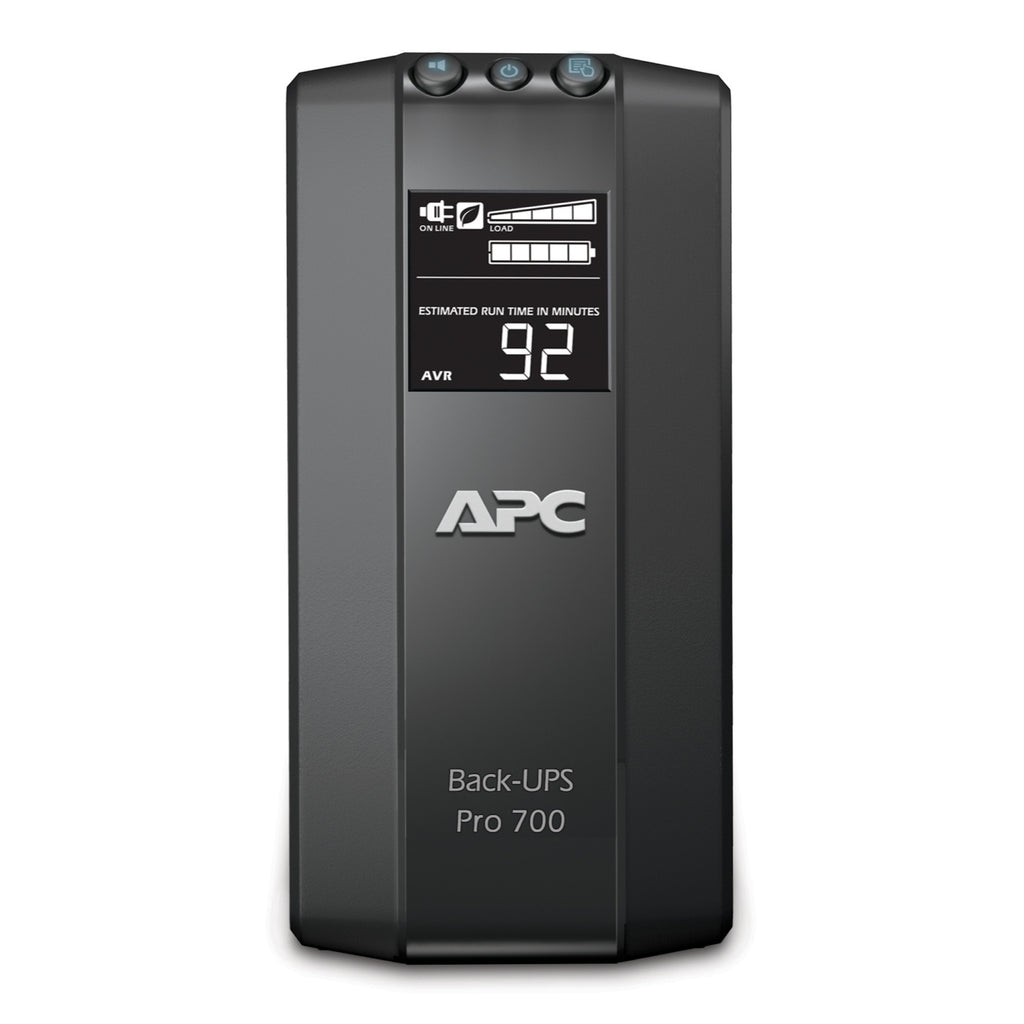 UPS APC Pro 700VA/420W 120V Batería Repuesto Ahorro de Energía 6 Contactos Color Negro